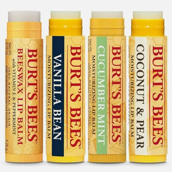 Burt’s Bees Lip Balms - Assorted 4 Pack Set - Picture 11 of 16